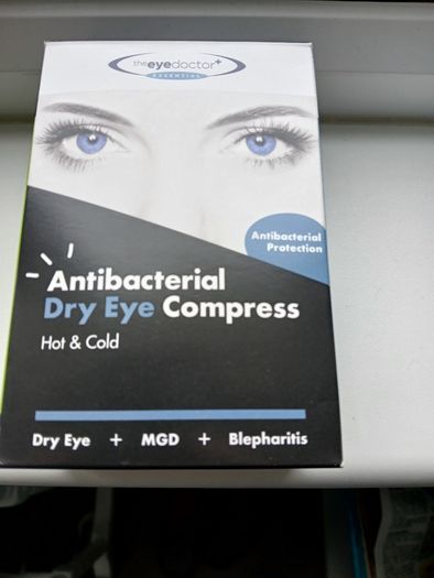 Dr Eye warm/cold compress, new