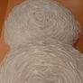 White rose ruffle cushions Image 6