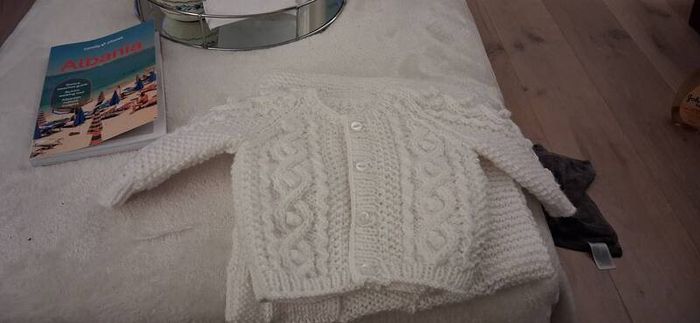 Hand knitted