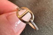 Gold and Diamond ring