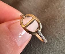 Gold and Diamond ring