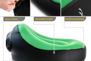 Inflatable Lounger Seat - Camping, Festival, Beach Seat. Compact, Portable, Designed for Quick Inflation. No Inflation Equipment Required