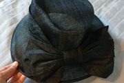 Elegant black hat