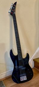FB Aria Pro II Bass Guitar with case