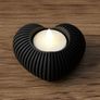 Heart Shaped Tea Light Holder Image 3