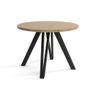 Marco Modern Extendable Round Dining Table 100-140CM Image 5