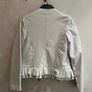 Teen White PU Jacket Image 2
