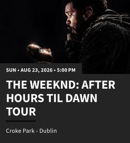 Weeknd Tickets x 2