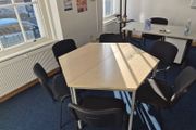 Tables and chairs for education use