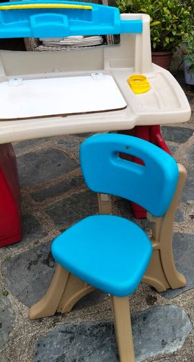 Step2 Deluxe Art Master Desk, a popular plastic children's activity workstation.