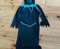 Age 10-11 Grim Reaper Costume with Mask