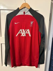 Liverpool Nike half zip training range