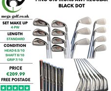 Ping G10 Irons / 4-Pw / Awt Regular / Black Dot