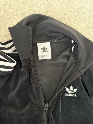 Adidas Originals Velour Tracktop and Shorts