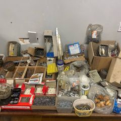 Contents of carpenters workshop.
