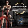 Copper Knee Support for Women/Men 2 Pack - Best Knee Brace Compression Sleeve Support for Arthritis, Knee Pain, Meniscus Tear, ACL, MCL, Joint Pain Relief, Running, Sports, Squats Image 4