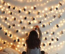 LED 10M 100 LED Copper Wire Lights, USB Powered, Dimmable with IP65 Waterproof Fairy Lights, Warm White Decorative String Lights for Party, Wedding, Garden and More