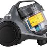 Cylinder Bagless Vacuum Cleaner with HEPA filter for Hardfloor, Carpet & Car, Compact & Lightweight, 700W, 1.5L, Black Image 8