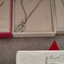 ladies silver chain and pendant Image 10