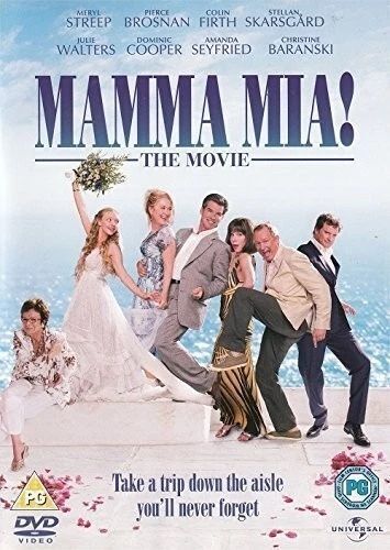 Mamma Mia! The Movie (Brand New & Sealed) & Mamma Mia! Here We Go Again (2 Disc Sing-Along Edition) (2 DVDs)