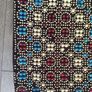 Authentic Vintage 1970s/1980s Beaded Corduroy Handbag / Bag Image 8