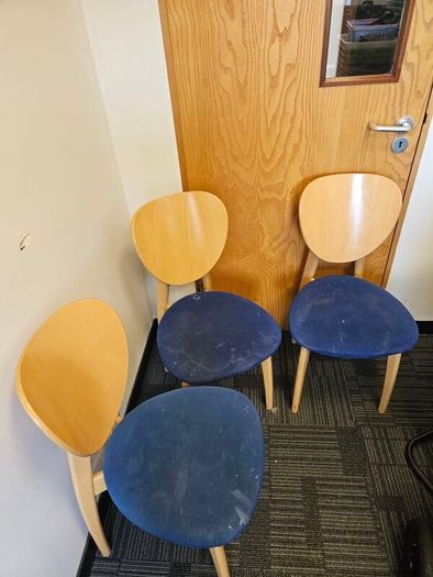 kitchen chairs x 3