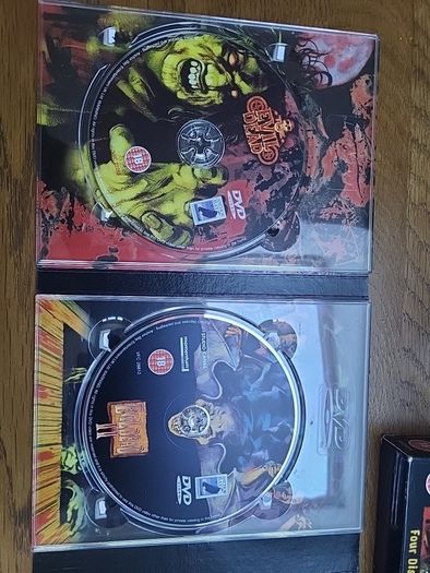 Evil Dead Trilogy numbered DVD box set anchor bay