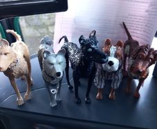Isle of Dogs ExclusiveREX DUKE BOSS KING CHIEF   Figurine Limited Edition Toy Animated Series Figurine Kids Collectable