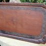 Antique carved wooden tray Image 5