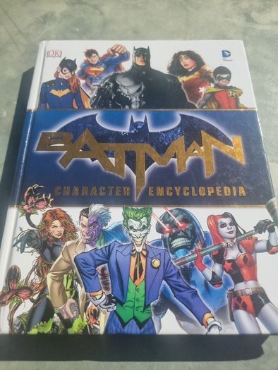 Batman Character Encyclopedia by Matthew K. Manning Hardcover 2016