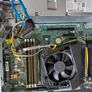 HP ProDesk 600 G5 SFF (i5 9th Gen) and power cable Image 4