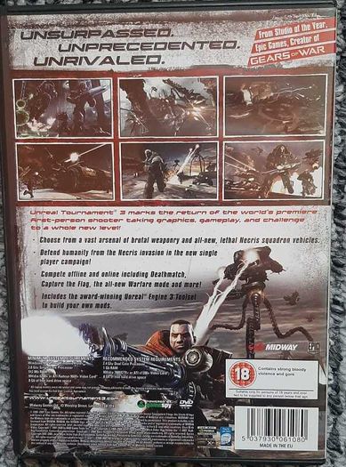 Unreal Tournament 3 (PC DVD-ROM) Complete Boxed Edition