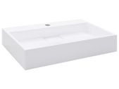Wash Basin 60x38x11 cm Mineral Cast/Marble Cast White