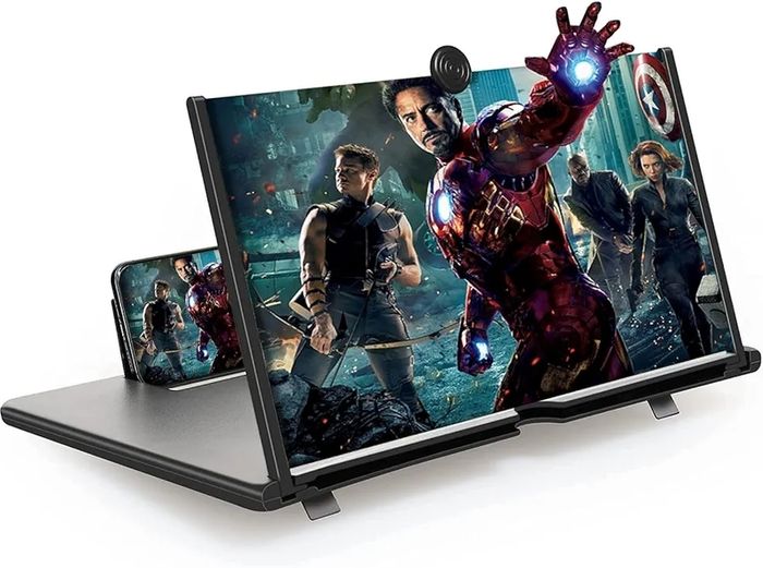 12 Inch Mobile Phone Screen Magnifier for Smartphone - Gadgets for Teenage Boys Phone Magnifier Gifts for Men or Dad Birthday