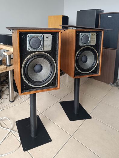 wharfedale denton 2 XP  stereo audio bookshelf speakers Hifi