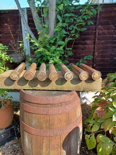 Brass Artillery Shells,Military, Antique