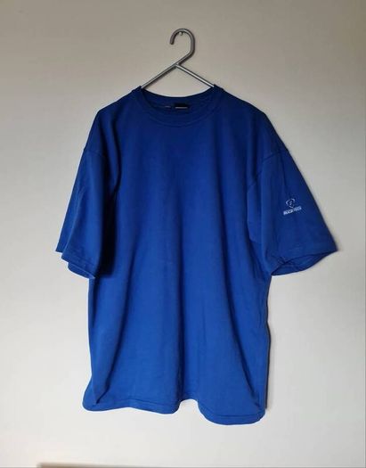 rugbytech crew neck tshirt Size xxl ptp 26" blue in excellent condition