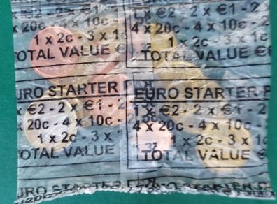 IRELAND  2002 Euro Started Set Of Coins