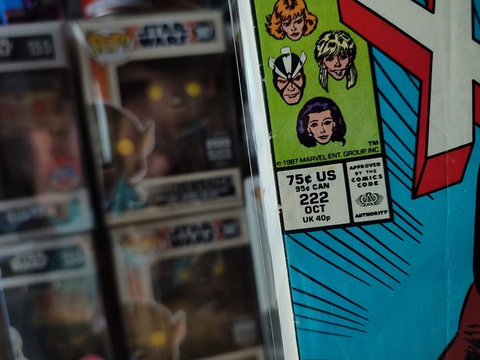 Uncanny X-Men ! Issue #222 ! X-Men versus the Marauders ! Copper Age Comic from 1987 ! by Marvel !
