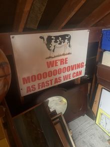 Cow sign