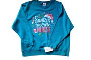 'Santa's Favorite Nurse' Xmas Sweatshirt