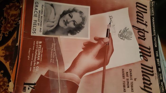 Incredible Selection of Vintage Sheet music