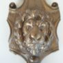 French pair brass wall sconces for candles vintage Image 3