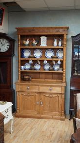 Vintage Reclaimed Pine Kitchen Dresser