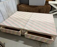 double bed base + headboard