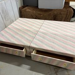 double bed base + headboard