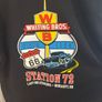 Black Cotton T-Shirt Whiting Bros Station 72 Route 66 size M Image 3