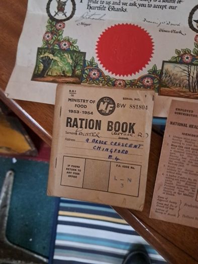 Vintage Soliders Paperwork
