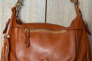 Handbag leather