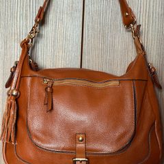 Handbag leather
